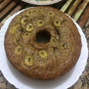 imagem do produto Bolo de banana com farinha integral 