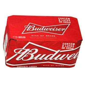 imagem do produto Budweiser Pacote c/ 8 unidades (GELADA)