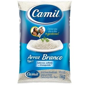 imagem do produto Arroz tipo 1 Camil 1kg