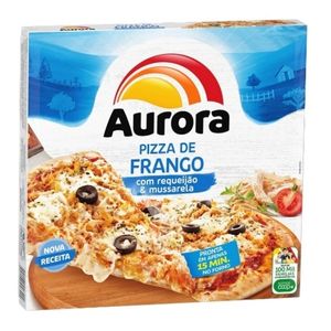 imagem do produto Pizza de Frango c/ Requeijão e Mussarela Aurora 460g