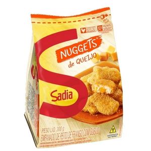 imagem do produto Empanado de Frango e Queijo Sadia Nuggets 300g