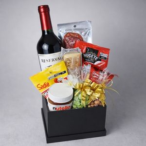 imagem do produto Cesta Petisco Com Vinho ou suco 2