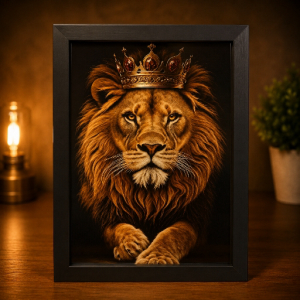 imagem do produto Quadro de leão