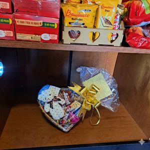 imagem do produto Coração com ursinho P(19x12x3)