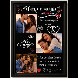 imagem do produto Quadro casal