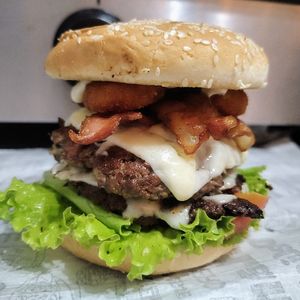 imagem do produto Double Smash onions Saladis ((Combo))