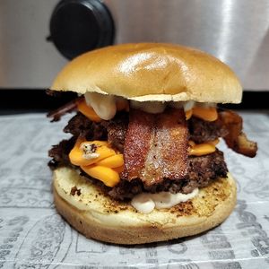 imagem do produto Double Smash Bacons ((Combo))