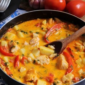 imagem do produto Filé de tilapia ao molho com batata 