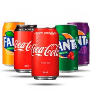 imagem do produto Coca cola.ou Fanta 350ml 
