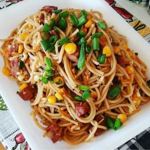 imagem do produto Macarrão na chapa Grande