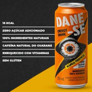 imagem do produto ⚡Dane-se Manga tropical - Energético 100% Natural