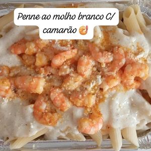 imagem do produto Penne ao molho branco camarão
