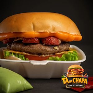imagem do produto Lanche Baguncinha Caseiro + Coca Lata 310ml