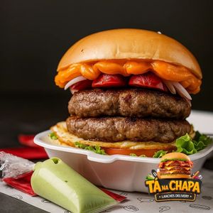 imagem do produto Lanches Duplo Caseiro + Coca Lata 310ml