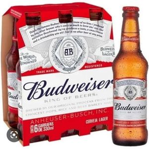 imagem do produto PACK BUDWEISER LOG NECK C/6 UNIDADES