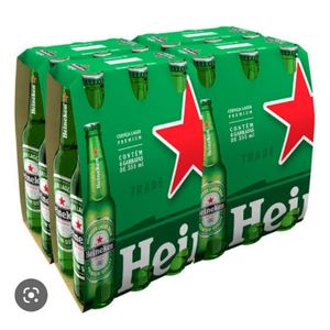 imagem do produto HEINEKEN LONG NECK 330ML PECK C/24 UNIDADES GELADA