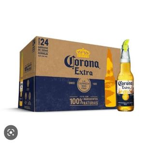 imagem do produto CORONA 330ML CAIXA C/24 UNIDADES GELADA