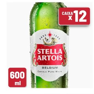 imagem do produto STELLA 600ML CAIXA C/12 RETORNÁVEL
