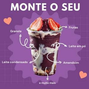 imagem do produto Monte seu proprio Açai M (500 ML)