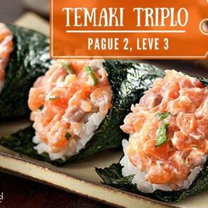 imagem do produto Temaki Triplo (120 gramas)