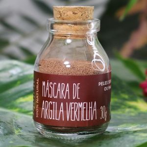 imagem do produto MÁSCARA DE ARGILA VERMELHA