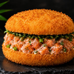 imagem do produto Hot Burguer Salmão