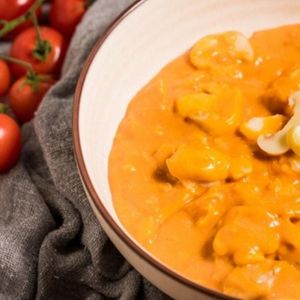 imagem do produto Porção de estrogonoff de frango.