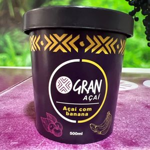 imagem do produto Pote de 500ml açaí +banana