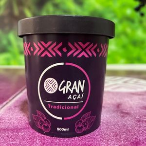 imagem do produto Pote de 500ml açaí tradicional