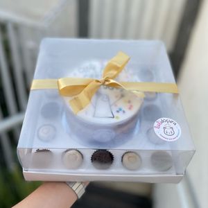 imagem do produto Kit Bolo + 16 brigadeiros (até 8 pessoas)