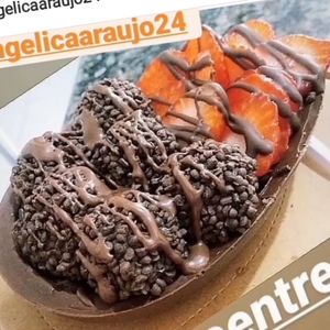 imagem do produto Brigadeiro acompanhado morango