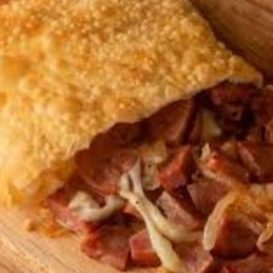 imagem do produto Pastel de calabresa com queijo mussarela 