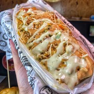 imagem do produto Cachorro quente de frango com cheddar