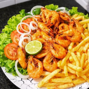 imagem do produto Camarão com fritas 
