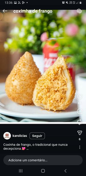 imagem do produto Coxinha de frango com cheddar  