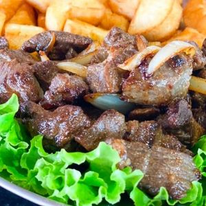 imagem do produto Carne de sol com fritas 