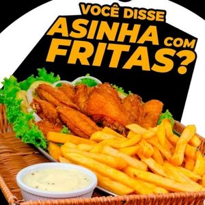 imagem do produto Asinhas de frango empanado com fritas porcão (G)