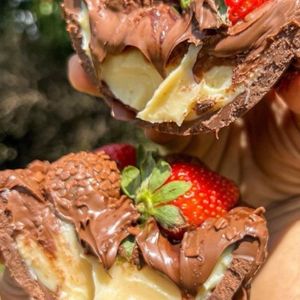 imagem do produto Ovo Bombom de morango