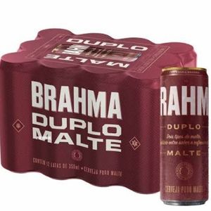 imagem do produto Fardo Brahma Duplo Malte 350ml c/12 unidades