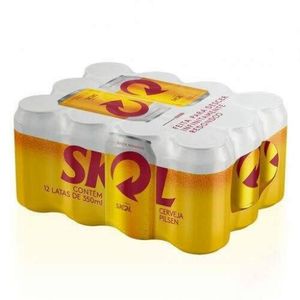 imagem do produto Fd Skol lata 350ml c/12 unidades 