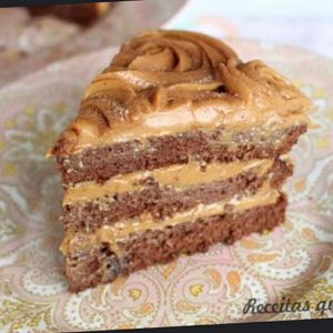 imagem do produto Bolo de chocolate com doce de leite caseiro 
