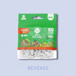 imagem do produto Filtro Bem Bolado Clássico Slim Sabor Menta