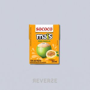 imagem do produto Gelo de Coco Com Maracujá Sococo