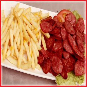 imagem do produto Batata com linguiça 