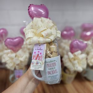 imagem do produto Kit Carinho - presente com caneca - aniversário ou mimo de agradecimento 