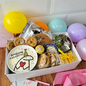 imagem do produto Box carinho - cesta de presente aniversário ou Dia especial
