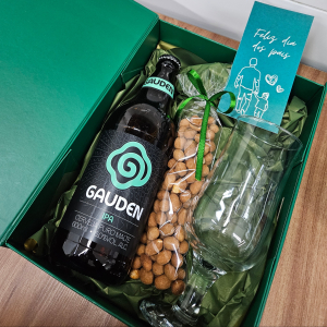 imagem do produto Box Cerveja artesanal IPA + copo + petisco