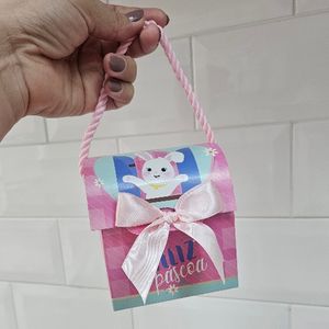 imagem do produto Bolsinha de Pascoa Rosa
