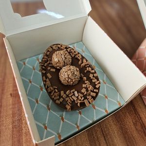 imagem do produto Mini ovo 100g a 120g -  um mimo para adoçar o dia de alguem importante