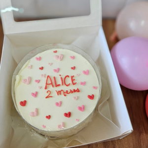 imagem do produto Bento cake 550g - Personalizado - Mesversário ou outro tema